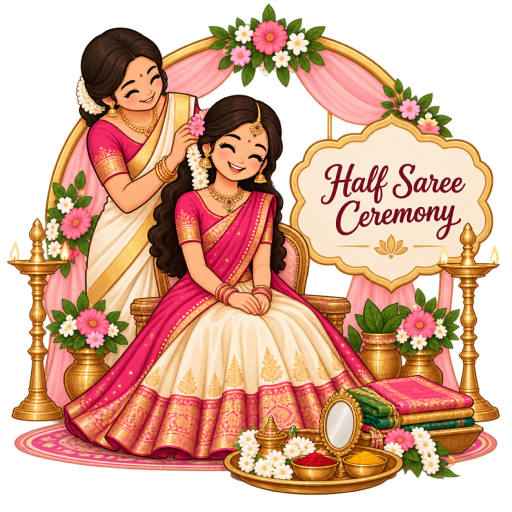 Half Saree Ceremony